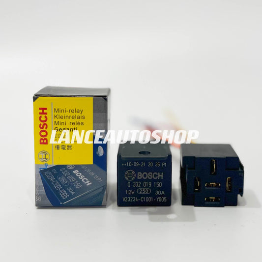 Bosch Relay 12V 30A 5PIN with Socket BOSCH Relay with Socket