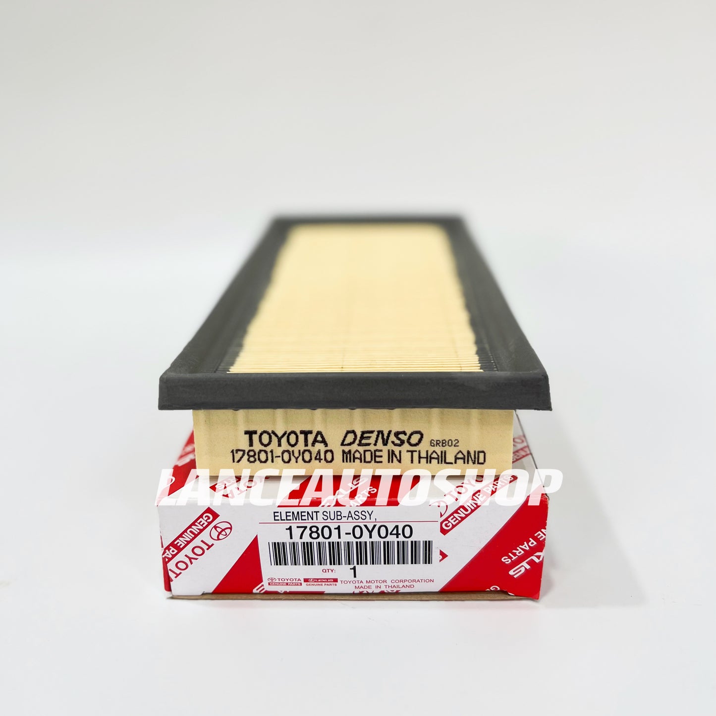 Air Filter Toyota Vios 2014-UP / Toyota Avanza 2016-UP/ Toyota Rush 2018-UP Air Filter 17801-0Y040