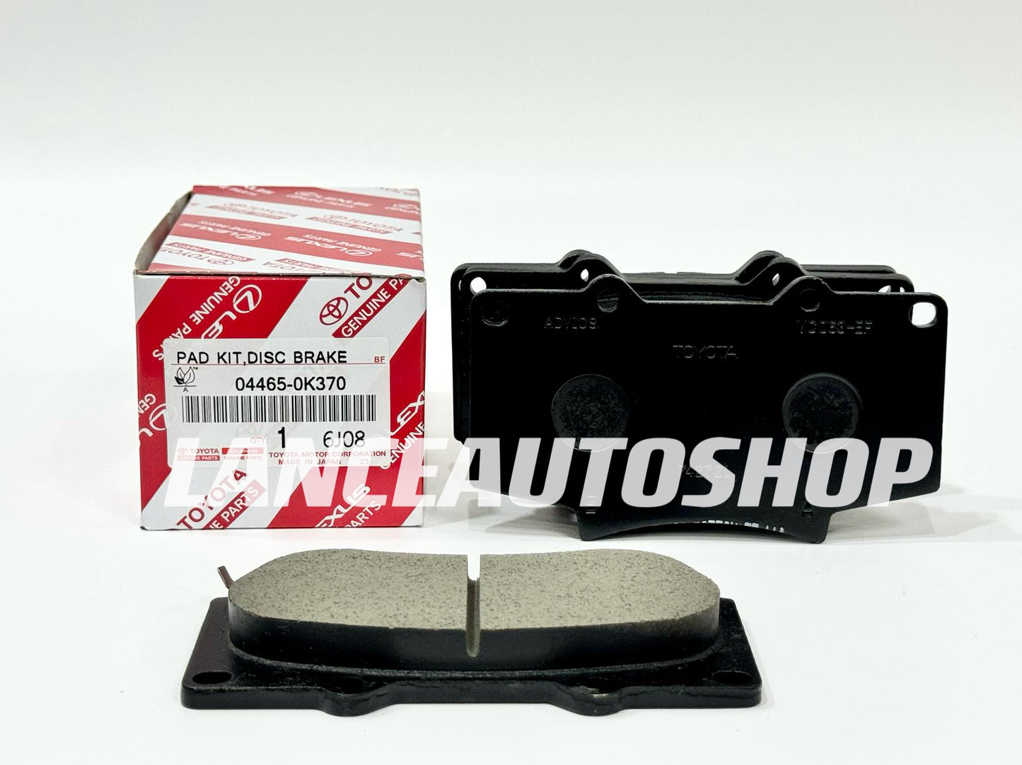 Toyota Fortuner 2016-2020 Front Brake Pads 04465-0K370