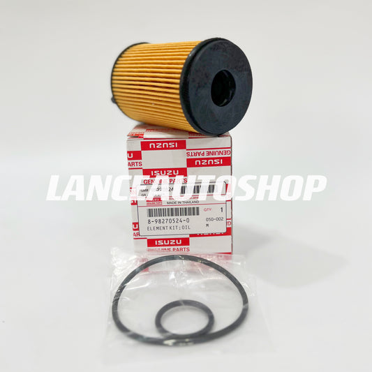 Oil Filter Isuzu MU-X 1.9L RZ4E 2016-2020 / D-MAX 1.9L RZ4E 2015-2020 8-98270524-0