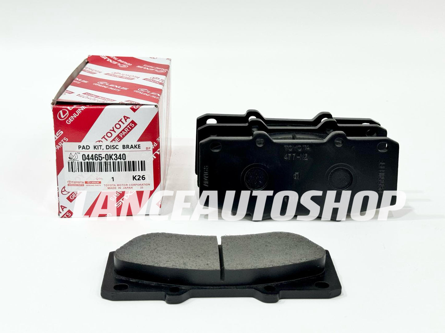 Toyota Fortuner 2005-2015/ Toyota Hilux 2004-2021 Brake Pad 04465-0K340