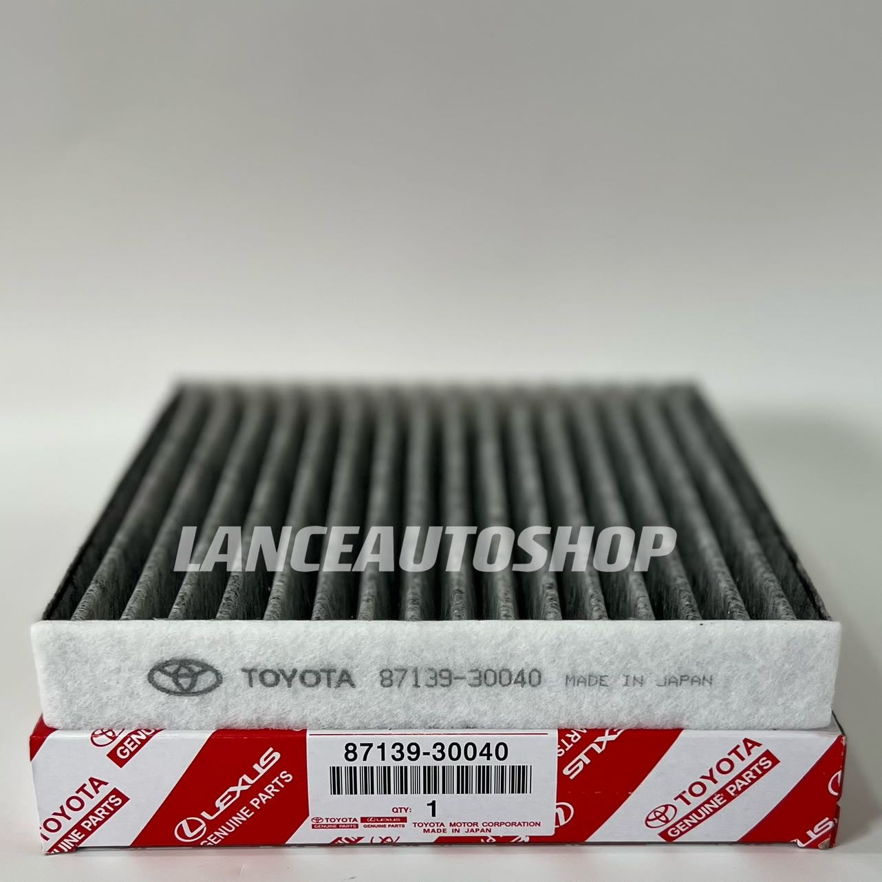 Cabin Filter Toyota Vios / Altis / Camry 2008-Up 87139-30040 Charcoal