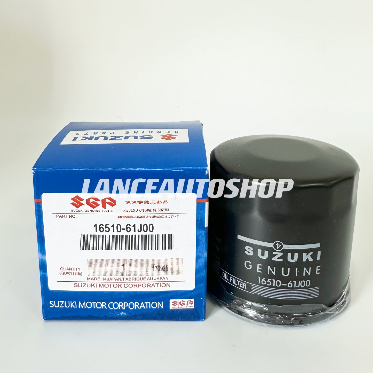 Oil Filter Suzuki Ertiga / Swift / Dzire / APV / Alto / Celerio 16510-61J00