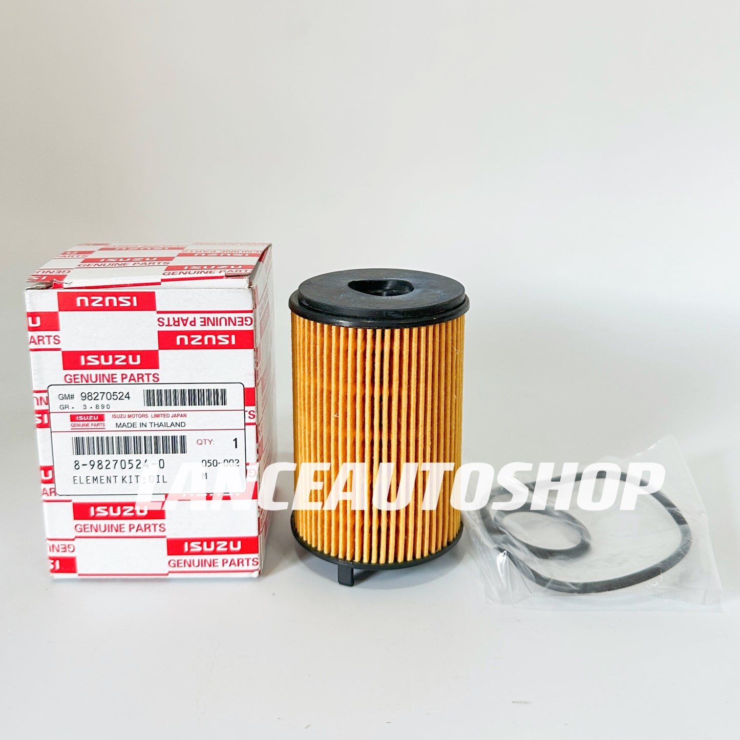 Oil Filter Isuzu MUx MU-X 1.9L RZ4E 2016-2020 / D-MAX Dmax 1.9L RZ4E 2015-2020 8-98270524-0