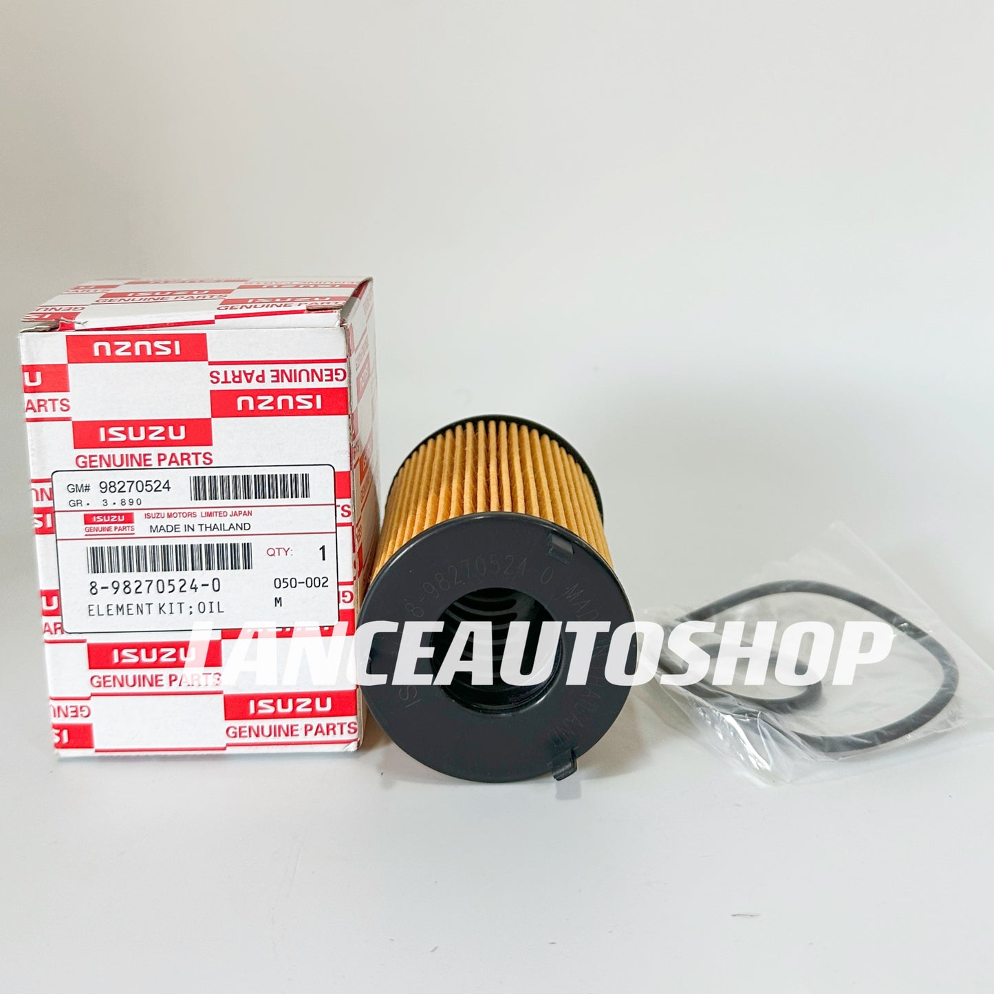 Oil Filter Isuzu MUx MU-X 1.9L RZ4E 2016-2020 / D-MAX Dmax 1.9L RZ4E 2015-2020 8-98270524-0