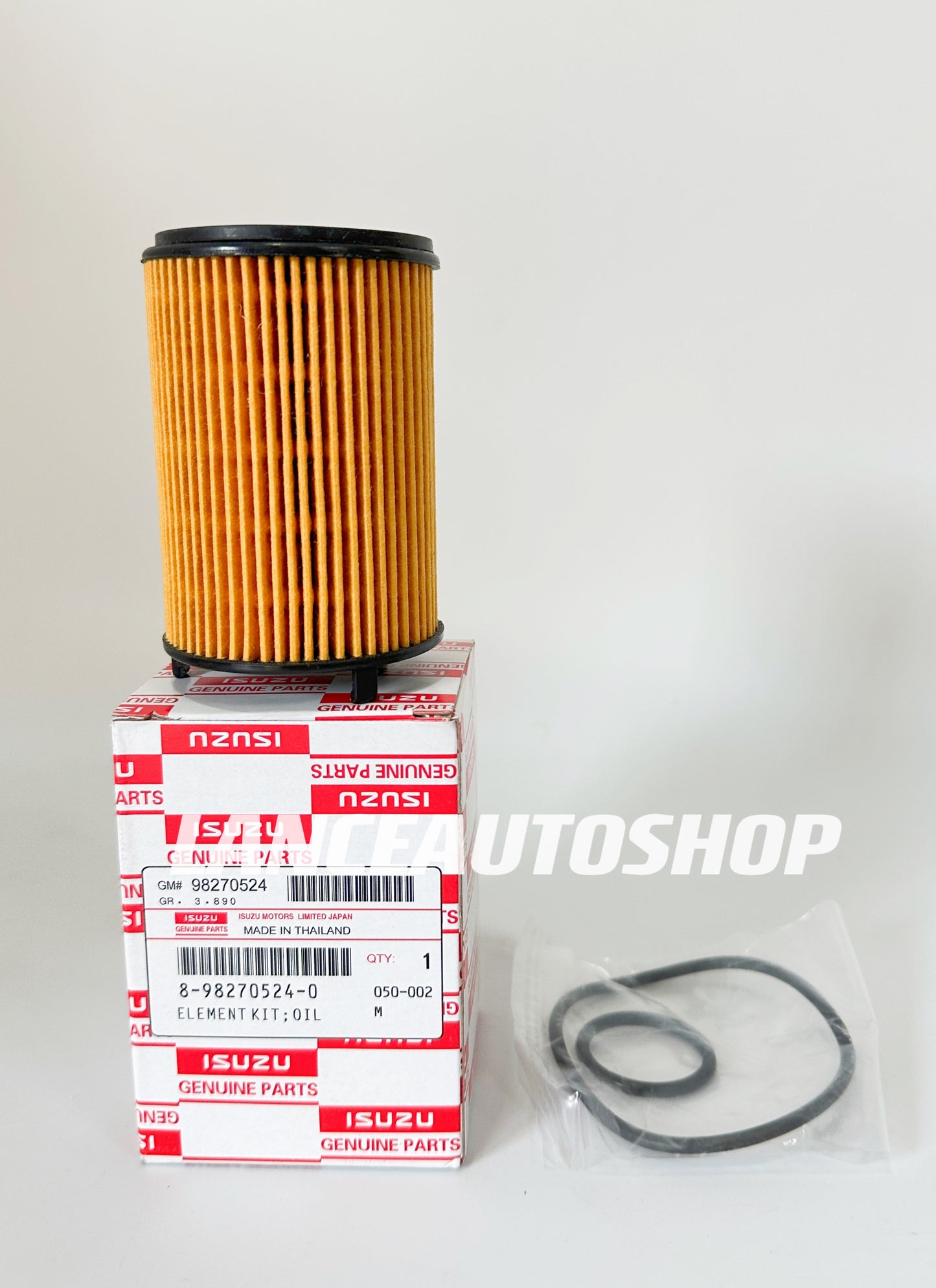 Oil Filter Isuzu MUx MU-X 1.9L RZ4E 2016-2020 / D-MAX Dmax 1.9L RZ4E 2015-2020 8-98270524-0