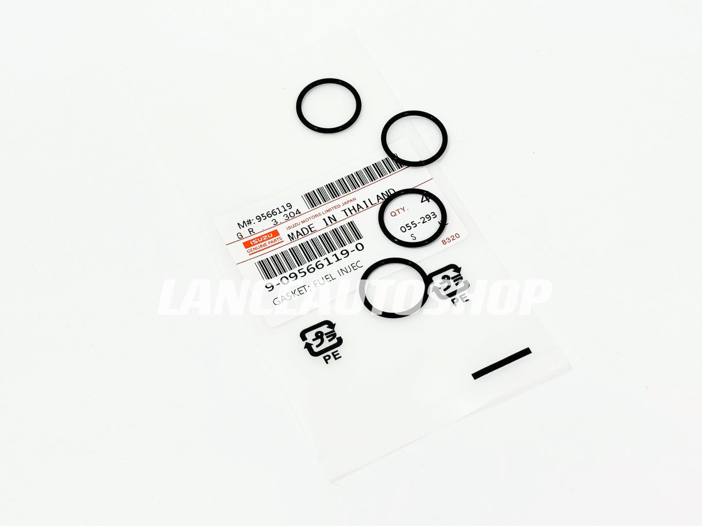 Isuzu Injector Sleeve O-ring Isuzu Trooper 4JX1 LOWER 9-09566119-0 (4PCS 1SET)