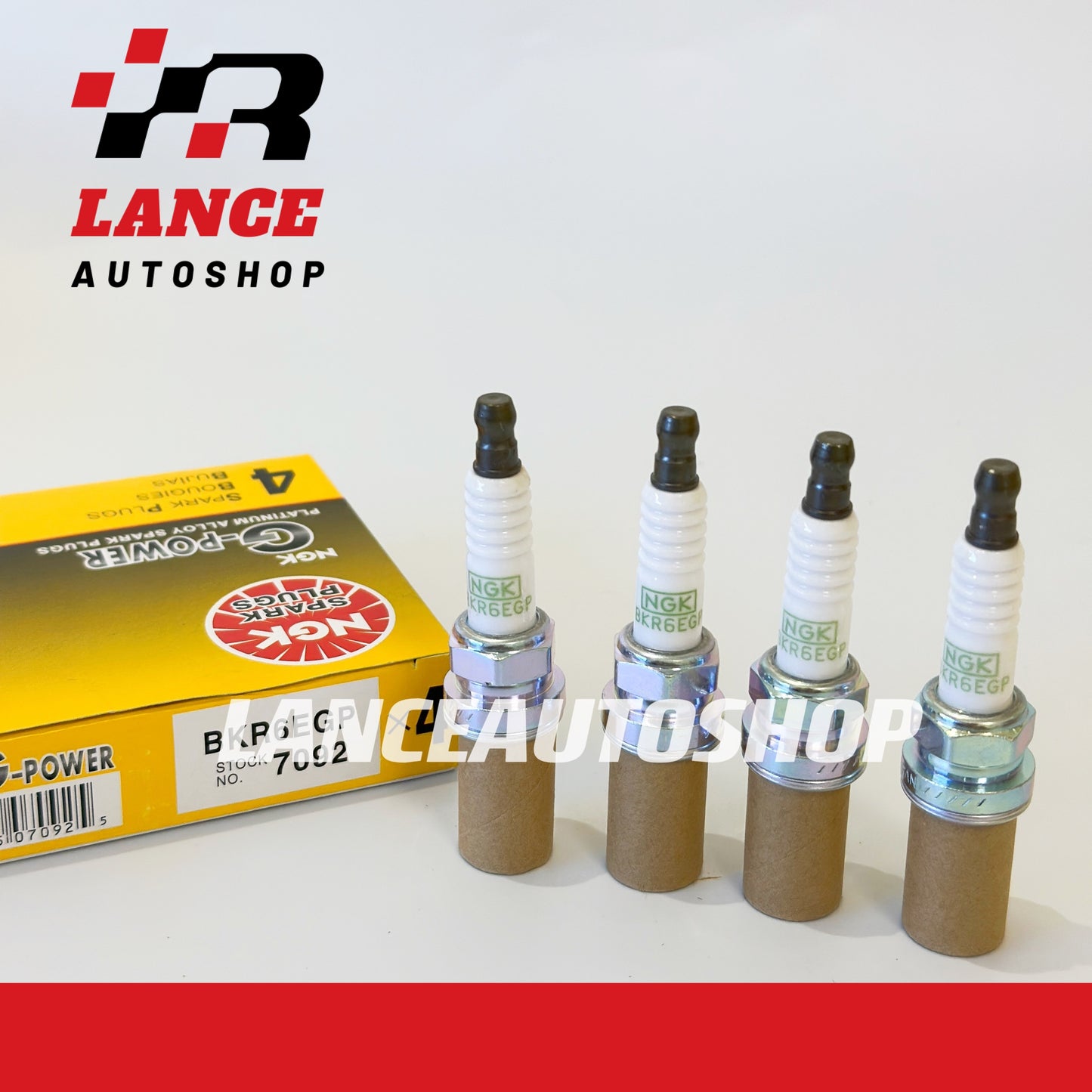 Spark Plug Honda City / Civic 1.3 1.6 / Brio 1.3 PLATINUM BKR6EGP 7092 NGK BRAND (4PCS)