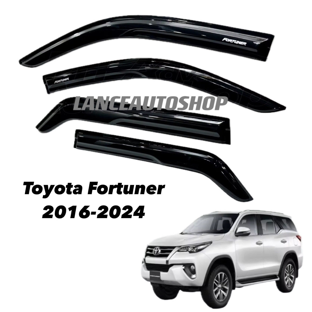 Toyota Fortuner 2016-2024 Rain Visor H-024