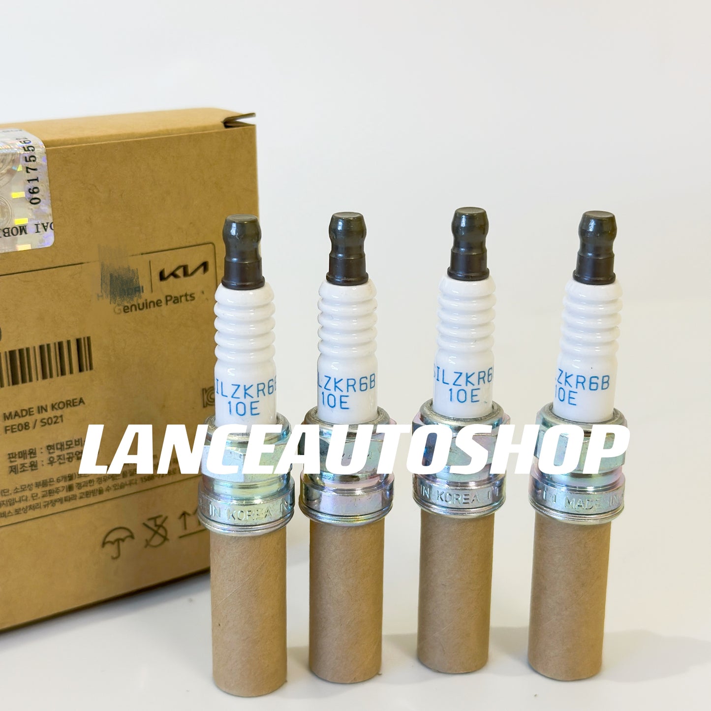 Spark Plug Iridium Hyundai Accent / Eon / i40 / i30 / Tucson / Elantra 18846-10060/SILZKR6B-10E (4PCS)