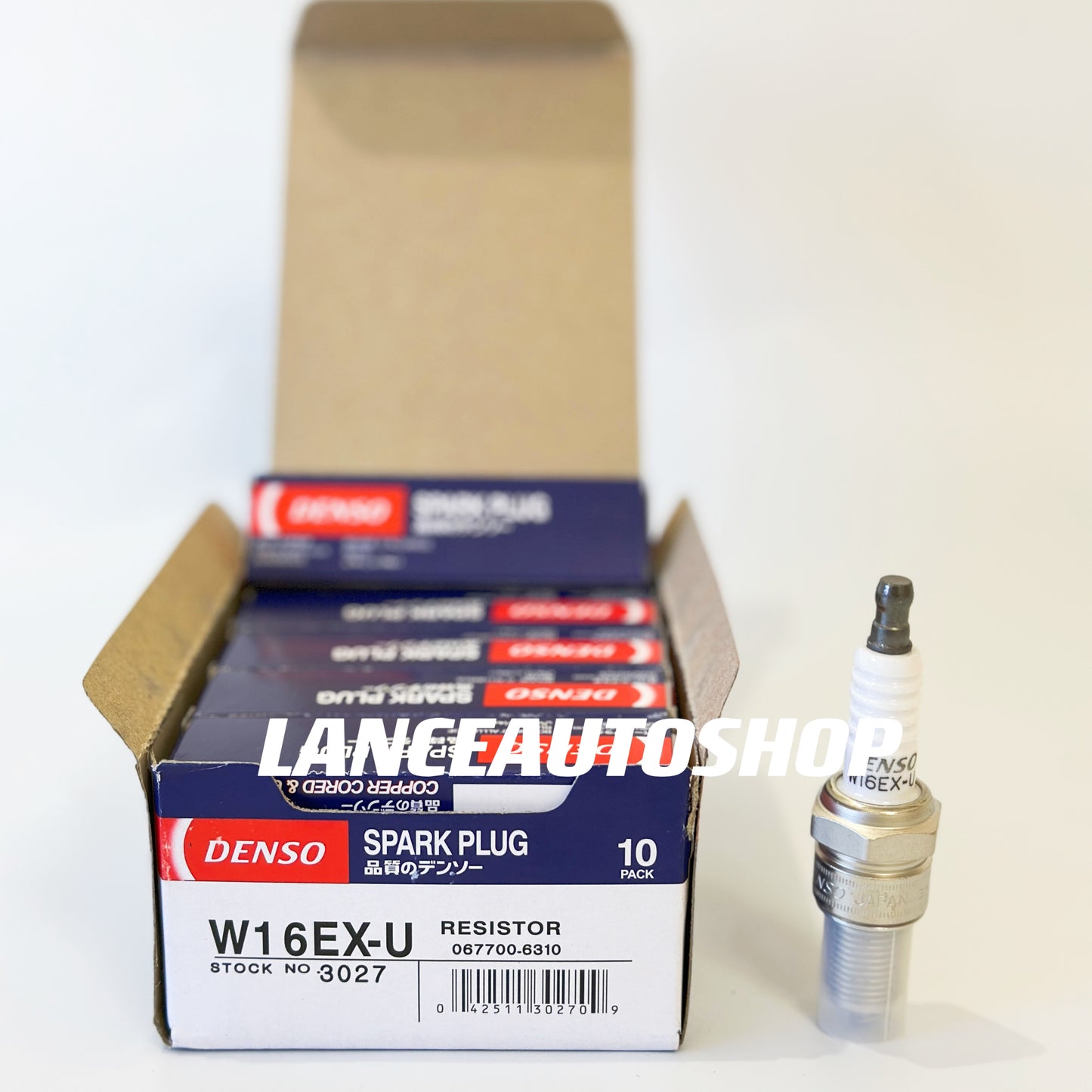 DENSO Spark Plug Toyota Corolla 2E / Liteace / Tamaraw FX / Revo / Crown / Lancer W16EX-U/3027 4PCS