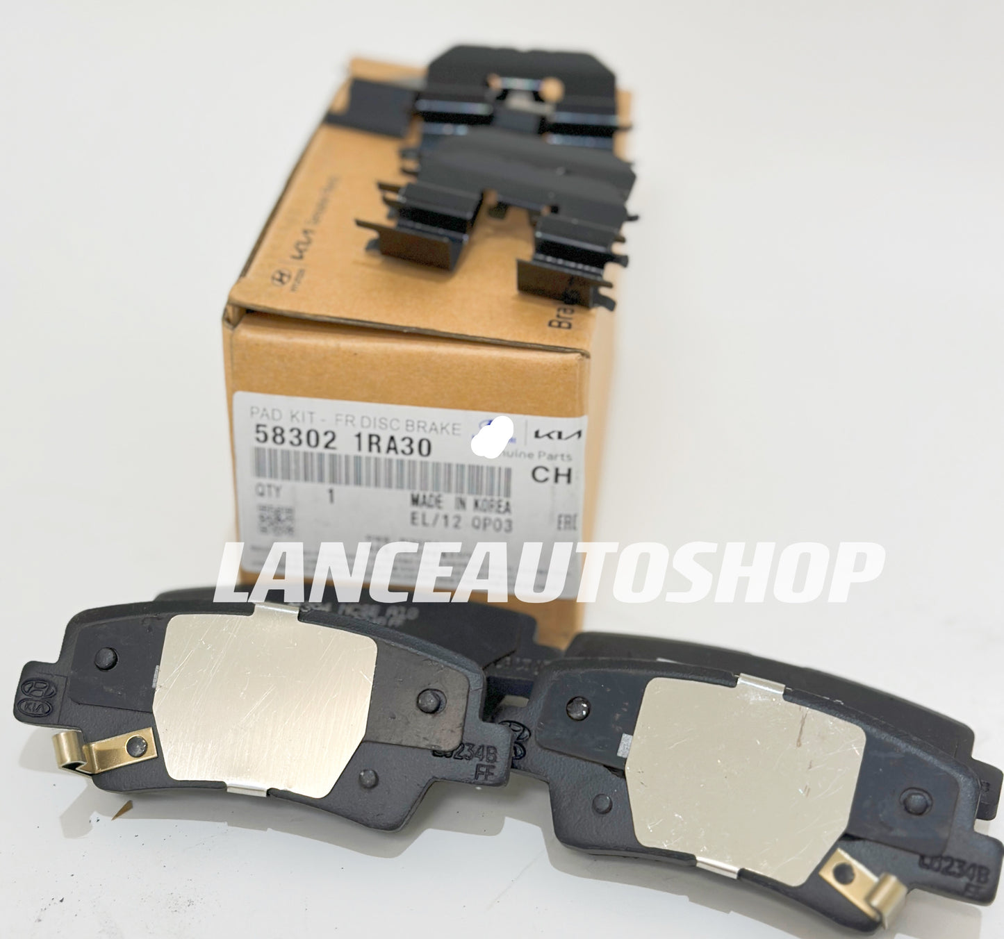 Hyundai Accent/ Hyundai Reina/ Kia Rio Rear Brake Pad 58302-1RA30