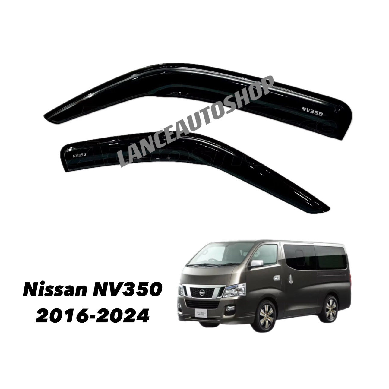 Nissan NV350 2016-2024 Rain Visor H-026