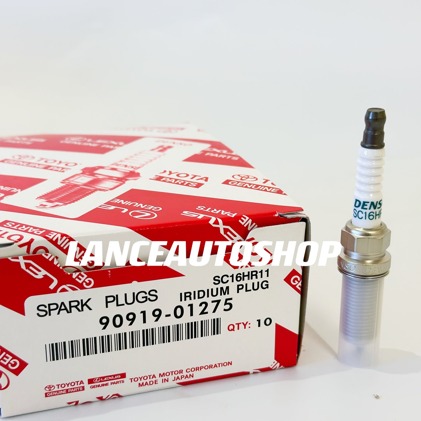 Spark Plug Iridium Toyota Vios 2016-Up Dual VVTi 90919-01275 (1PCS)