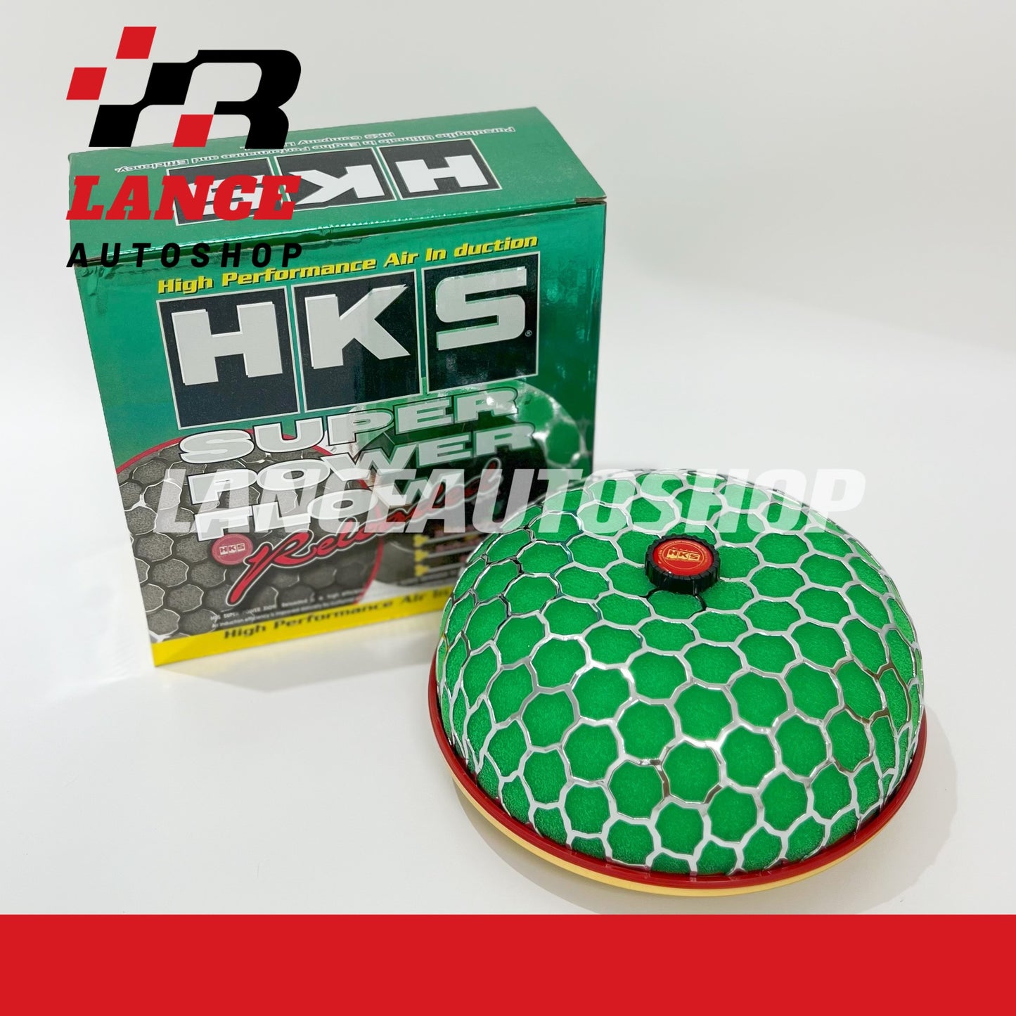 HKS Super Power Flow Air Intake Filter 80MM Mushroom Style