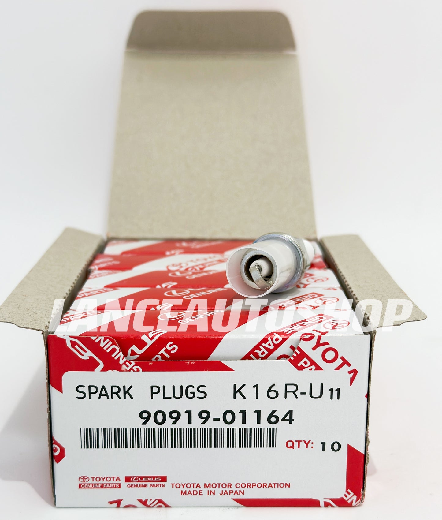 10PCS Spark Plug Toyota Vios / Corolla Altis / Yaris 90919-01164 (10PCS)