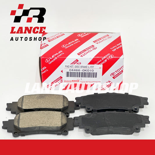 Toyota Fortuner 2016-2020 Brake Pads Rear 04466-0K010