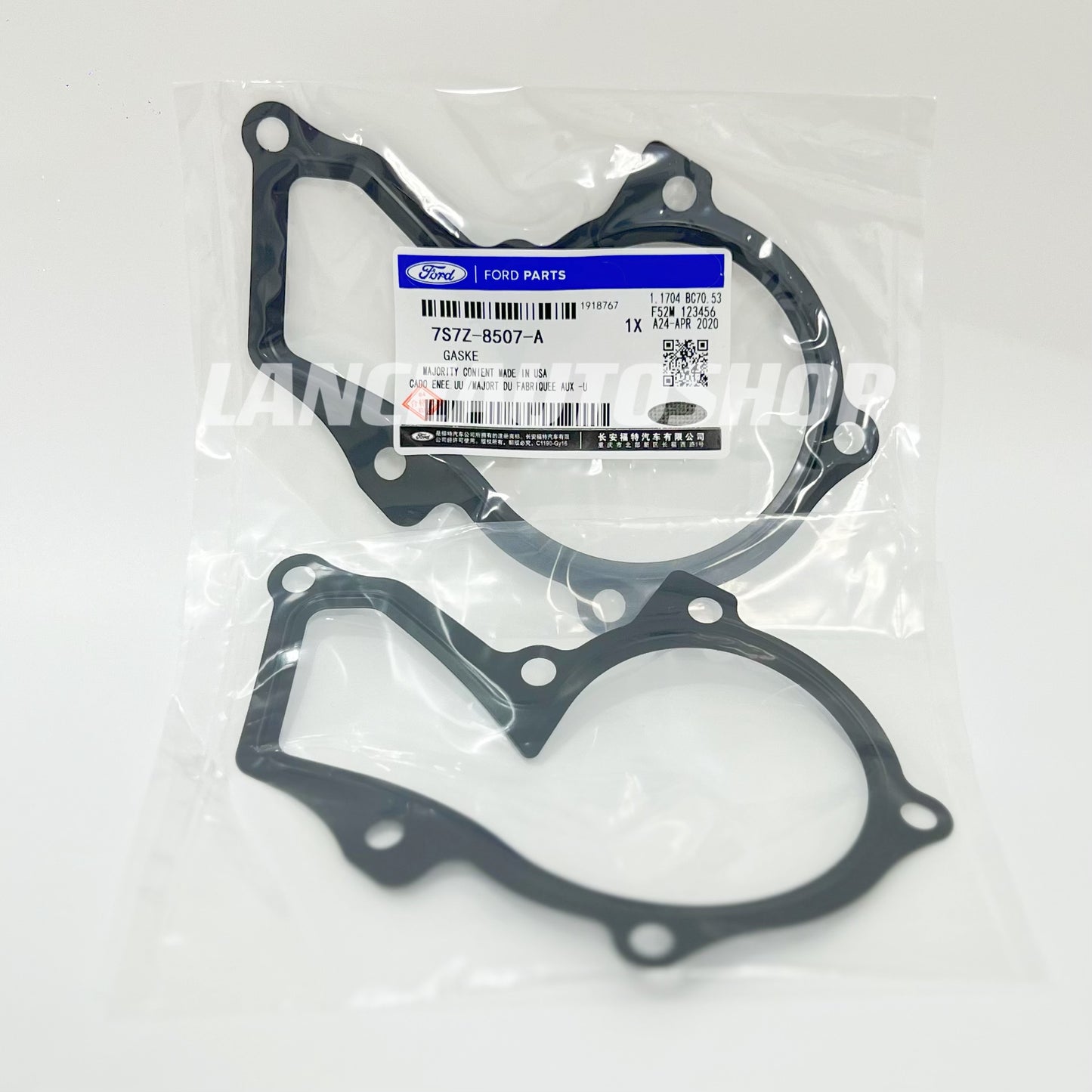 Ford Ecosport 1.4/1.5/1.6L Water Pump Gasket Ford Fiesta Water Pump Gasket 7S7G8507A9B