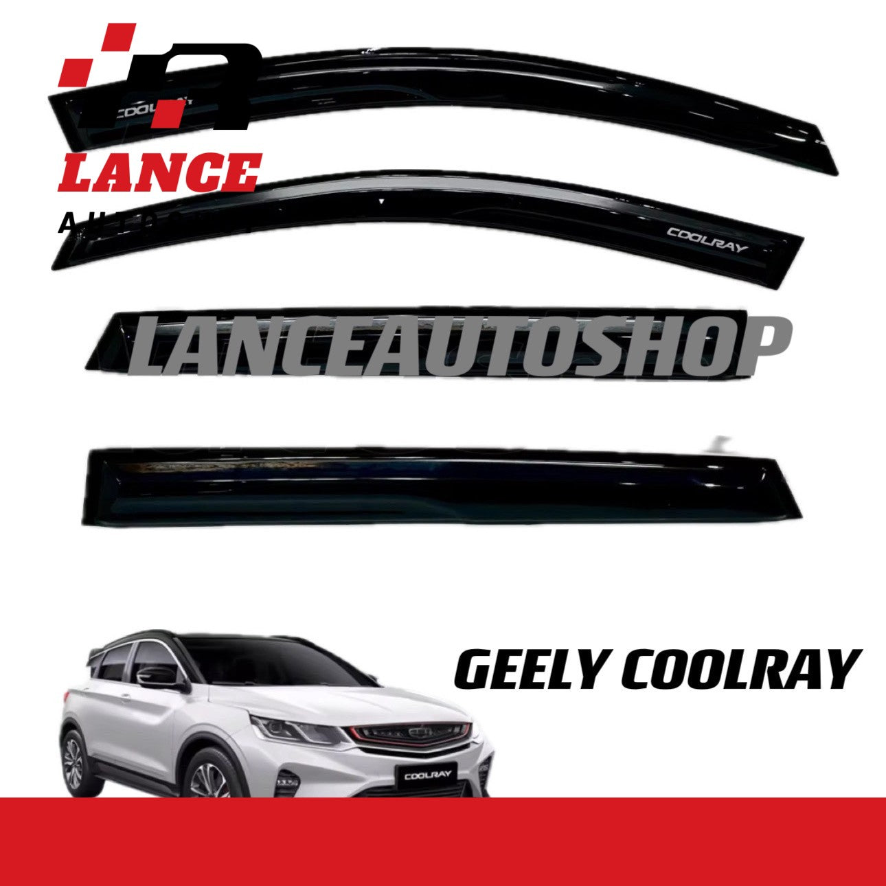 Geely Coolray 2019-2023 Rain Visor H-011