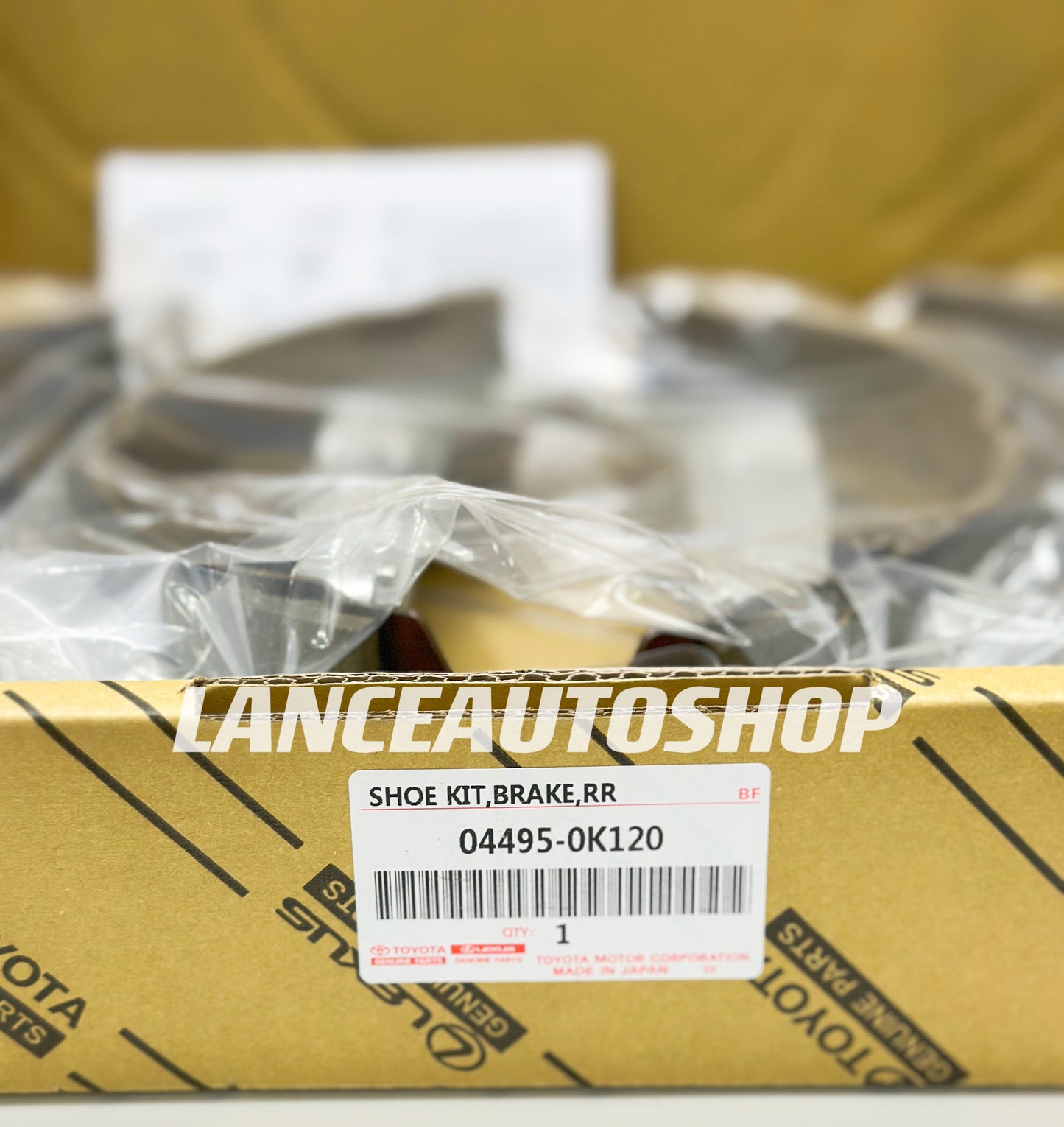 Toyota Fortuner Toyota Hilux 2005-2019 4x4 Brake Shoe Rear 04495-0K120