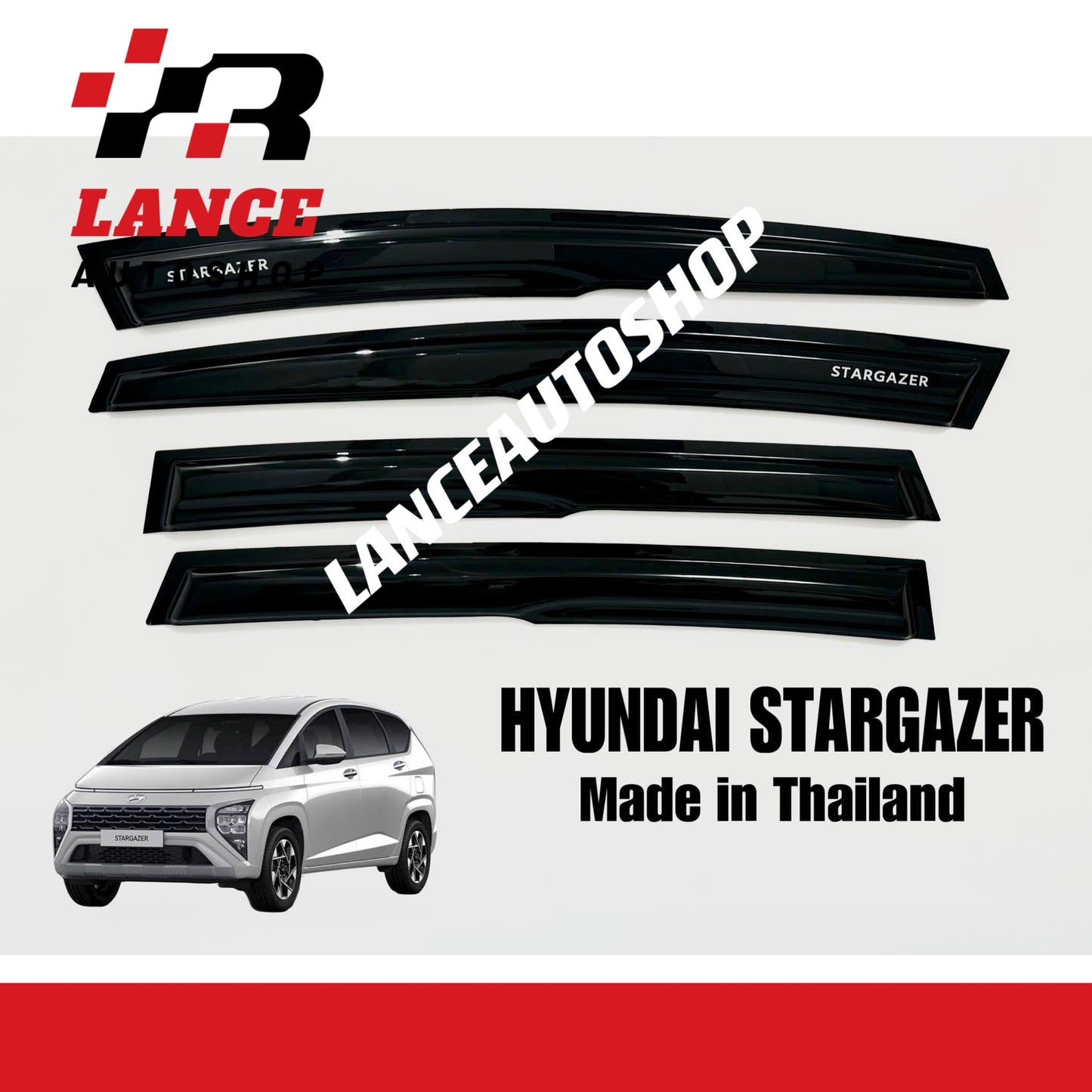 Hyundai Stargazer 2022-2023 Rain Visor H-018