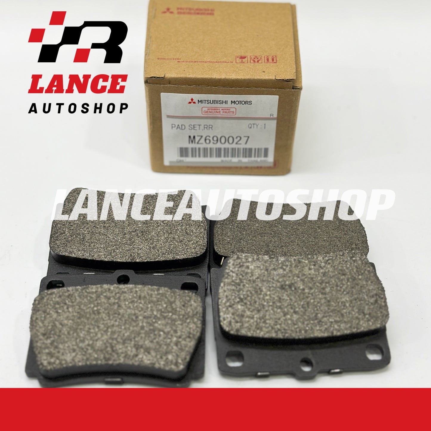 Mitsubishi Montero 2009 - 2015 Brake Pads Rear MZ690027