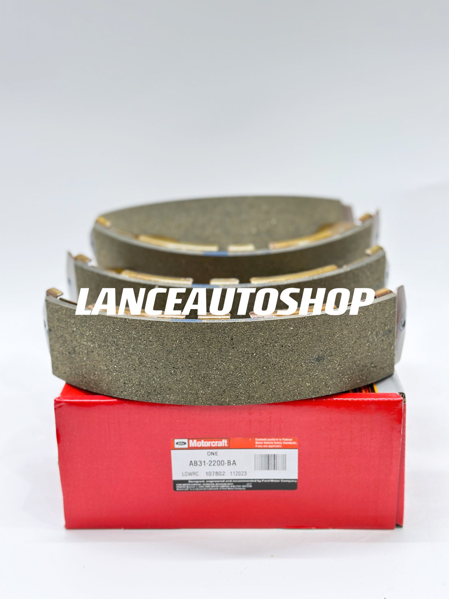 Ford Ranger/Mazda/Nissan Navara New NP300 Ford Brake Shoe Lining Kit AB31-2200-BA