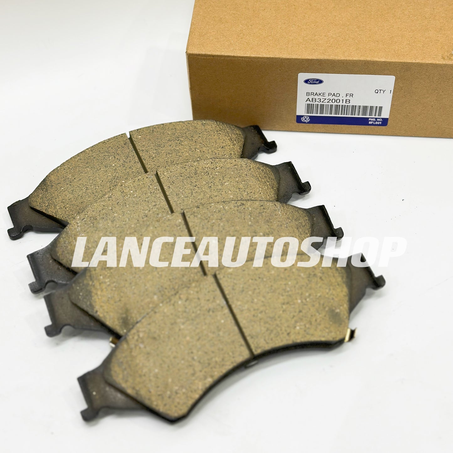 Ford Ranger 2.2L & 3.2L 2012-2020 Front Brake Pad AB3Z2001B